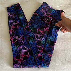 CVG XS FL Shattered Skull Leggings